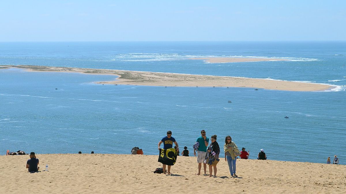 Banc d'Arguin depuis la dune du Pilat
