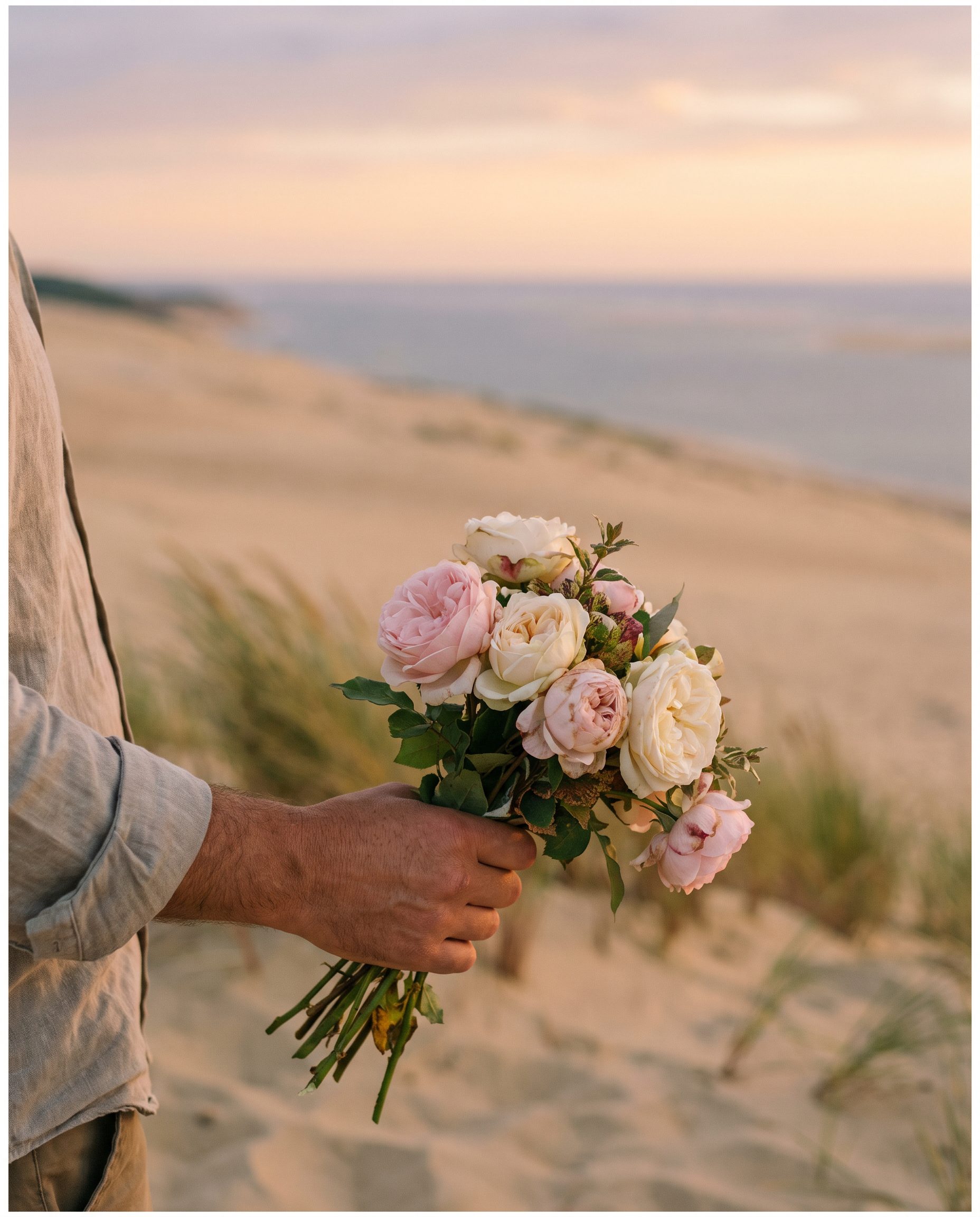 Bouquet de demande, face à la dune